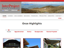 Tablet Screenshot of interproject.at